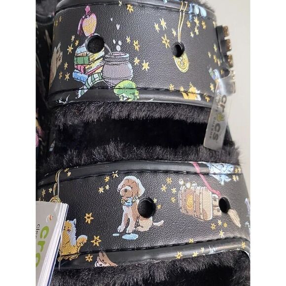 Vera Bradley Crocs Sandals Wizarding‎ World Harry Potter Fur Lined Slides Men 14 main image 13